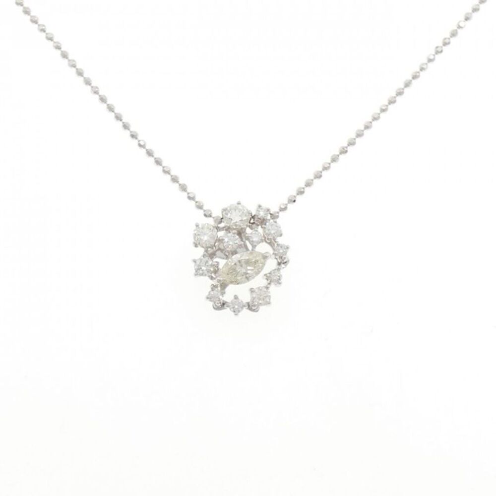 Tasaki 750 White Gold Diamond Necklace